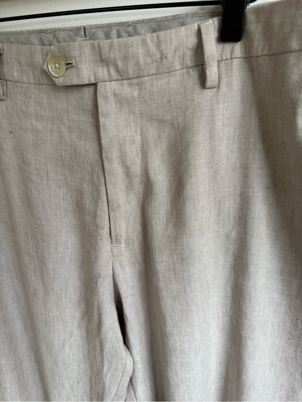 Bonobos Men’s Linen‎ Blend Chino Pants 36x32 Athletic Fit Lightweight Summer - Picture 10 of 12